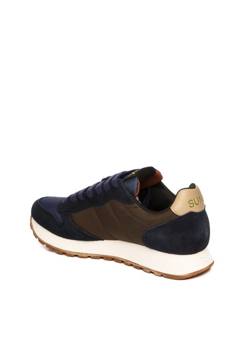 Navy jaki bicolor sneaker SUN 68 | BZ44114JAKI BICOLOR-07